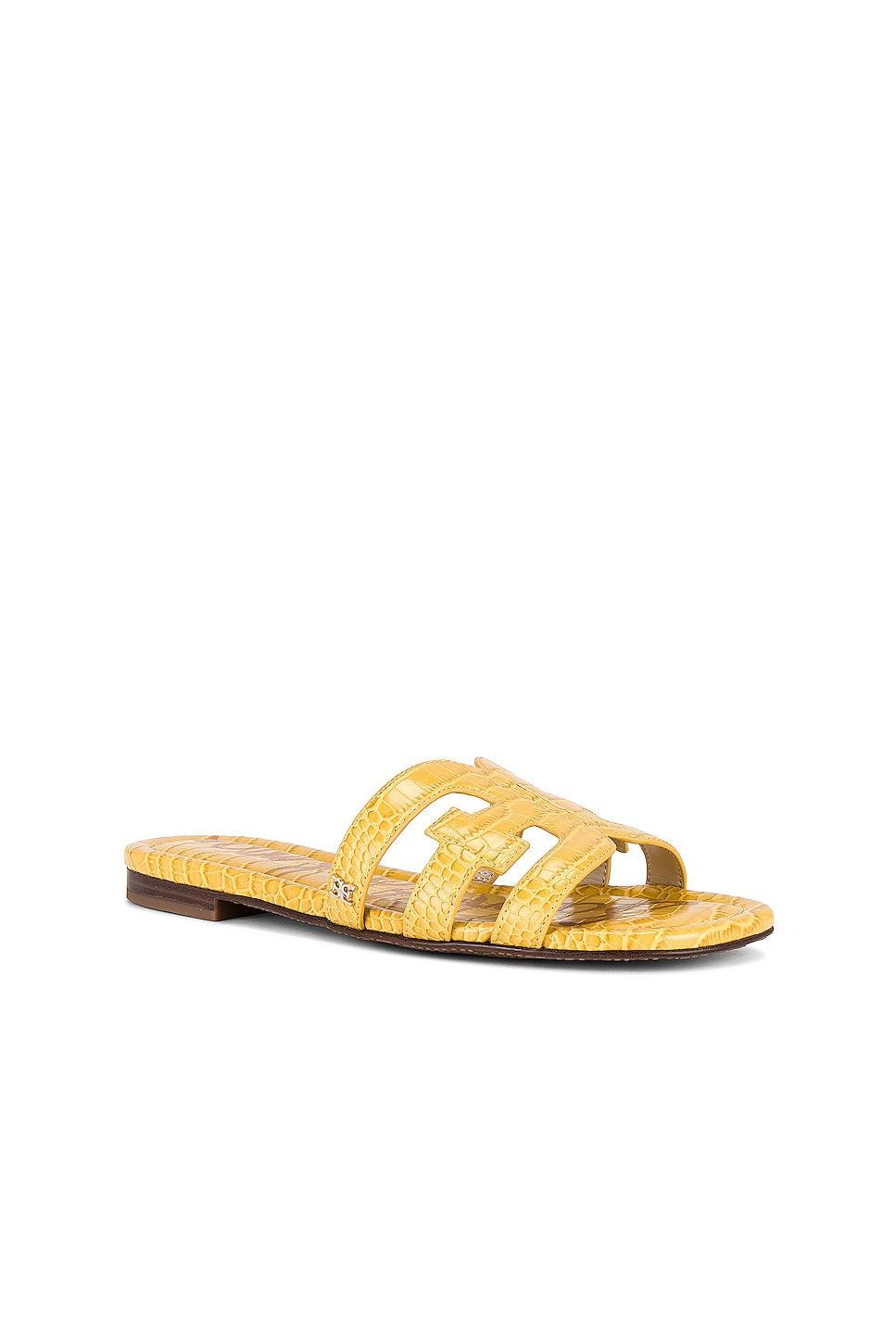 Sam Edelman Bay Slide Sandal Sandshell Python Product Image