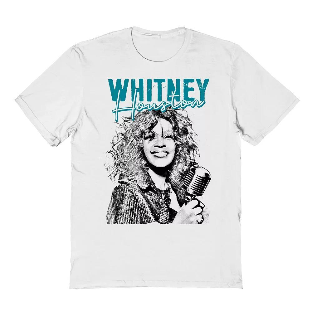 Men's Halftones Graphic Tee, Size: Large, White Product Image