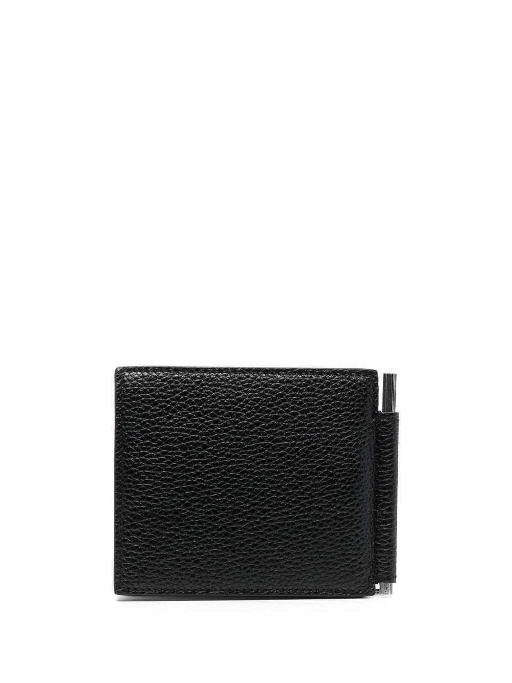 TOM FORD Bifold Leather Cardholder In Black Product Image