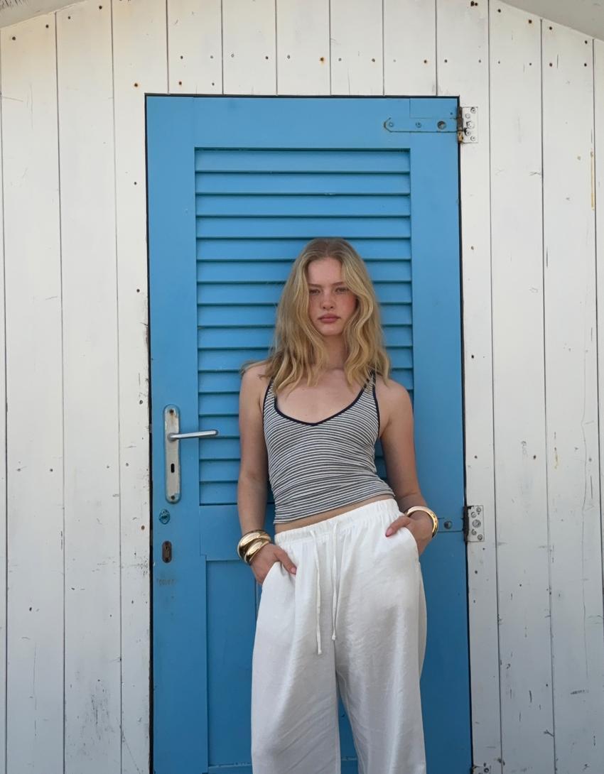 Strappy rustic top Product Image