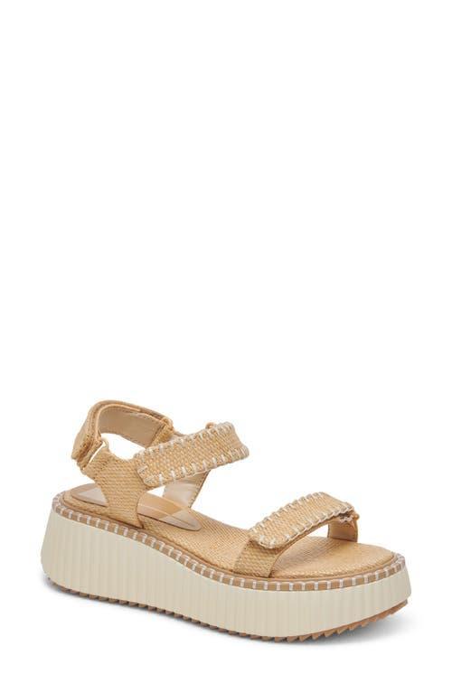 Dolce Vita Womens Debra Stitched Strappy Platform Sandals Product Image