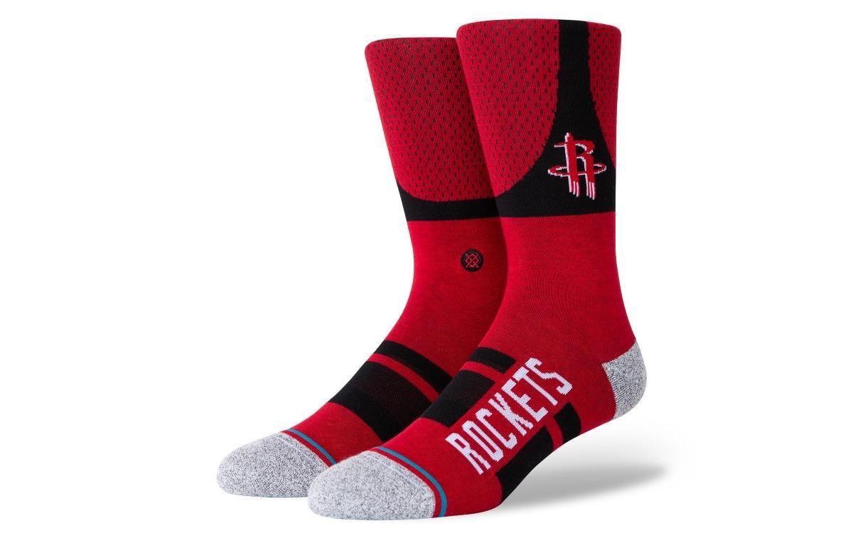 Mens Stance Houston Rockets Shortcut 2 Crew Socks Product Image