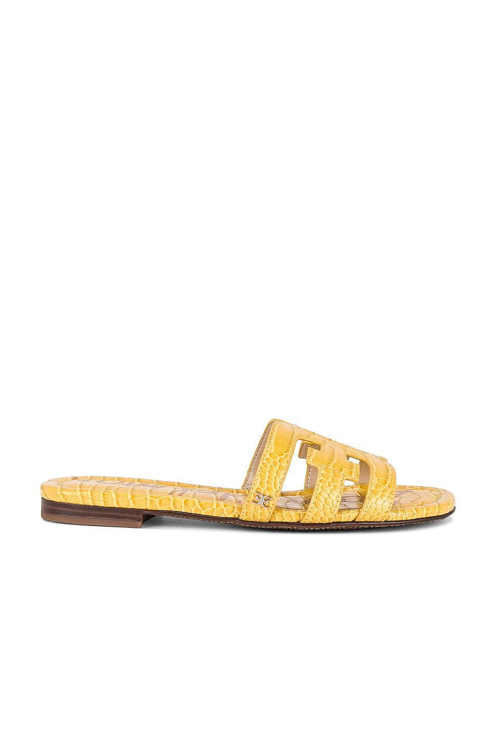 Sam Edelman Bay Slide Sandal Sandshell Python Product Image