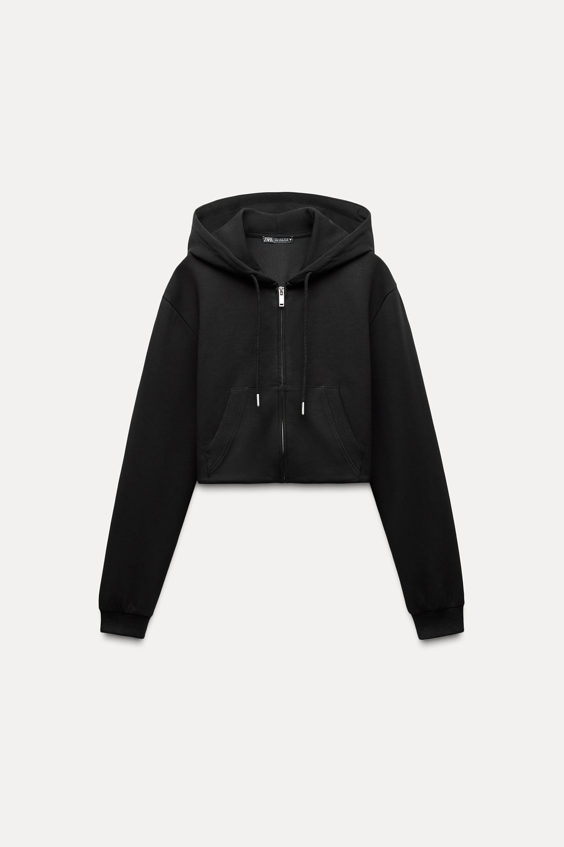 CROPPED INTERLOCK SWEATSHIRT Product Image