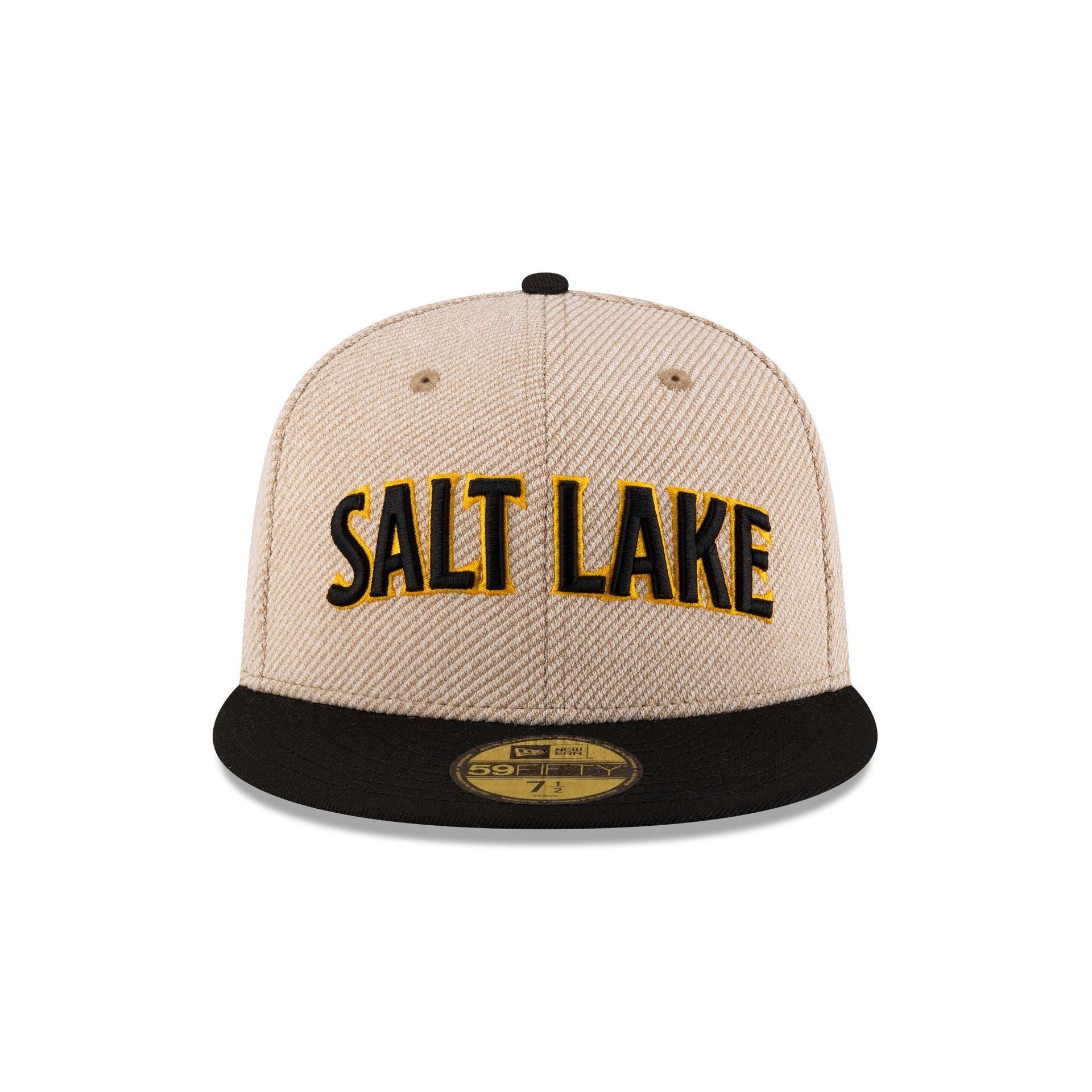 Salt Lake Bees Terry Heather Tan 59FIFTY Fitted Hat Male Product Image