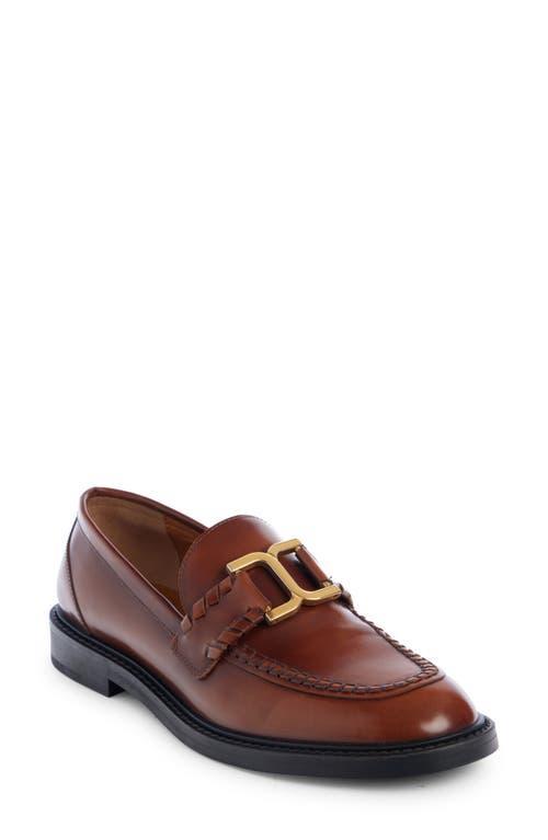 Marcie Leather Chain Loafers Product Image