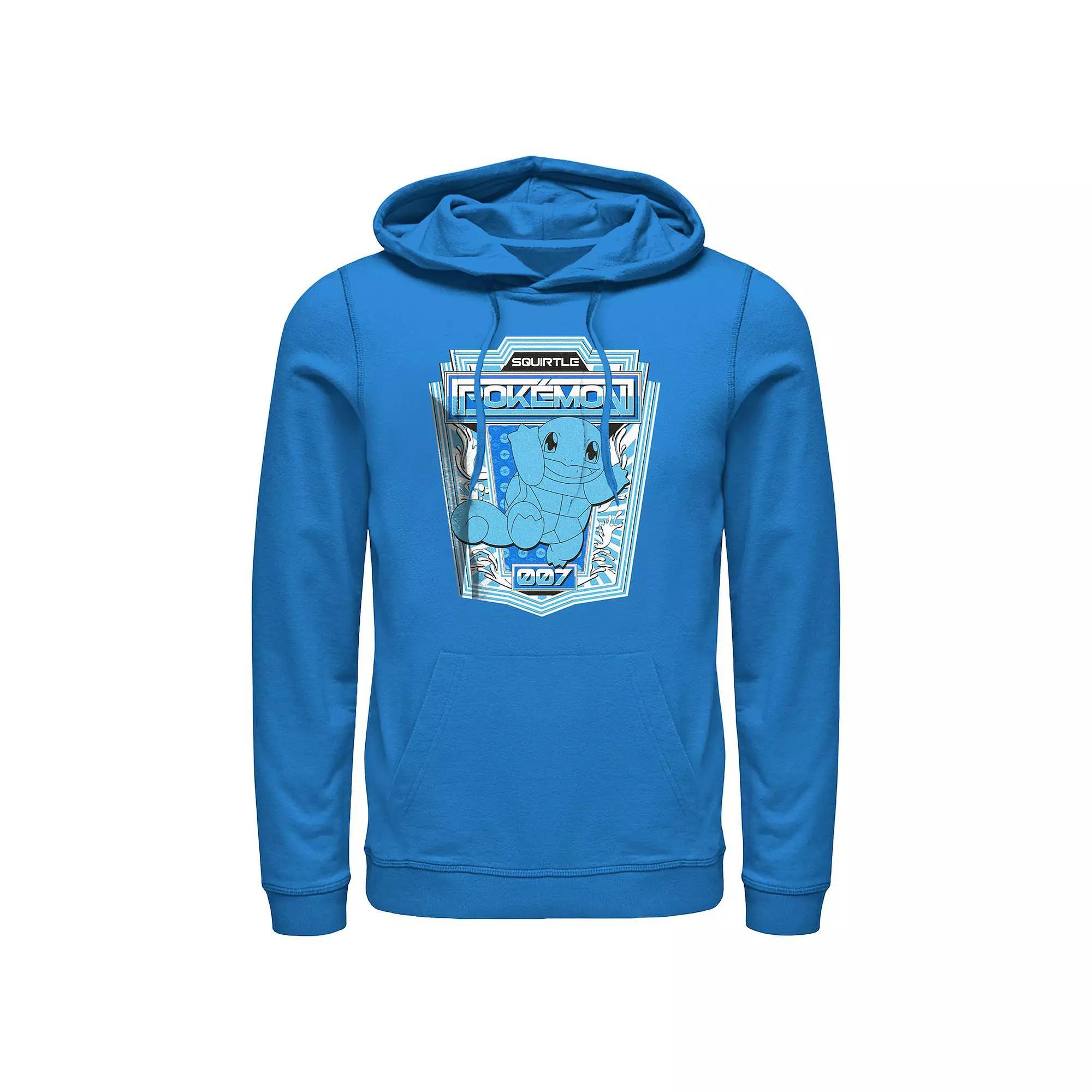 Men's Pokemon Squirtle Badge Hoodie, Size: XL, Royal Product Image