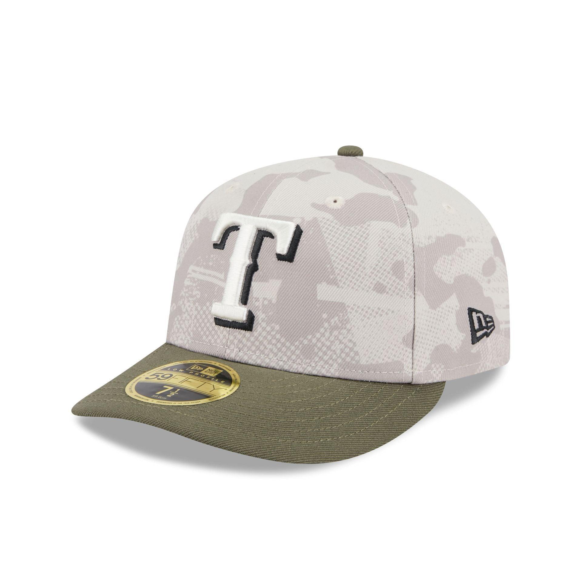 Texas Rangers Armed Forces Day 2025 Low Profile 59FIFTY Fitted Hat Male Product Image