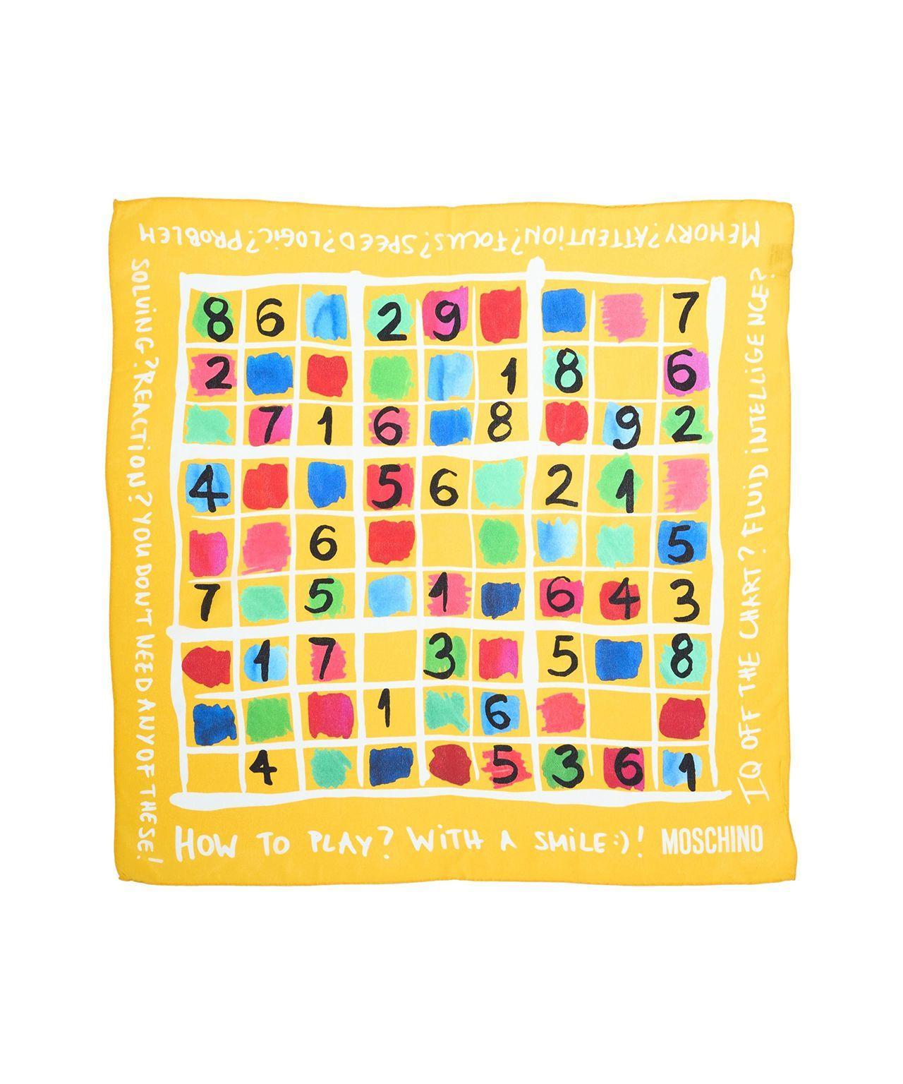 Silk scarf with print Product Image