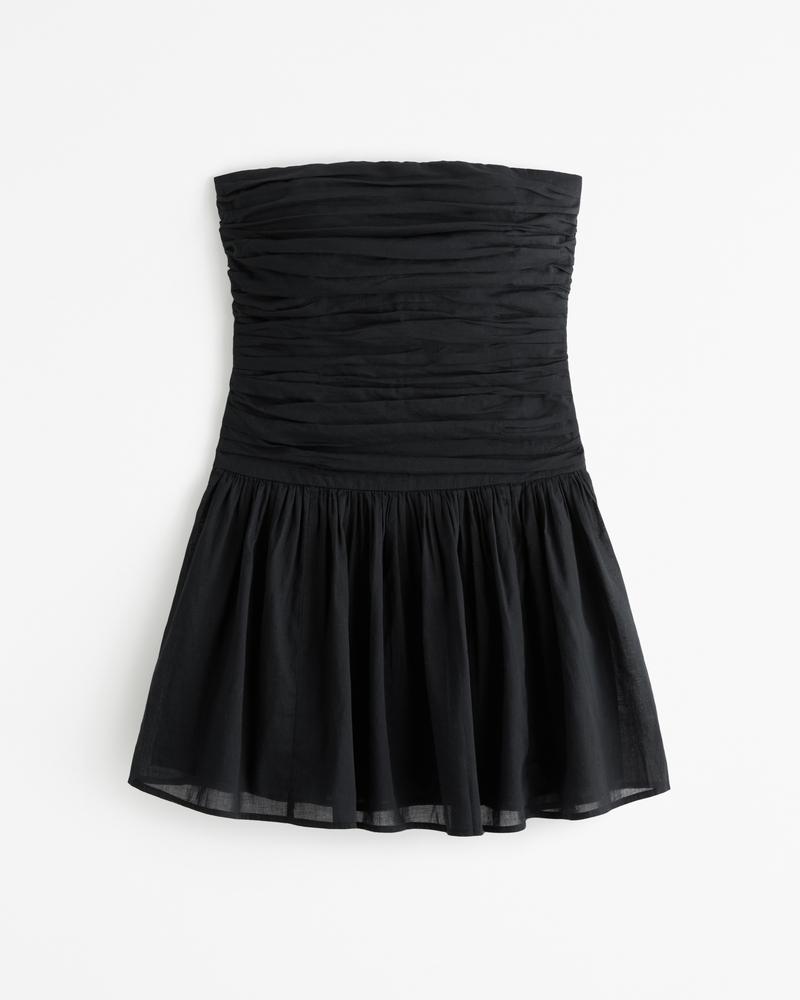 The A&F Emerson Drop-Waist Mini Dress Product Image