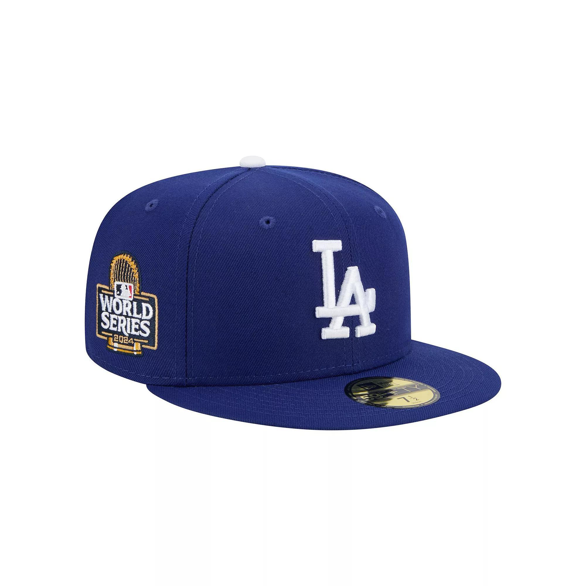 Mens New Era Royal Los Angeles Dodgers 2024 World Series Champions 59FIFTY Fitted Hat Product Image