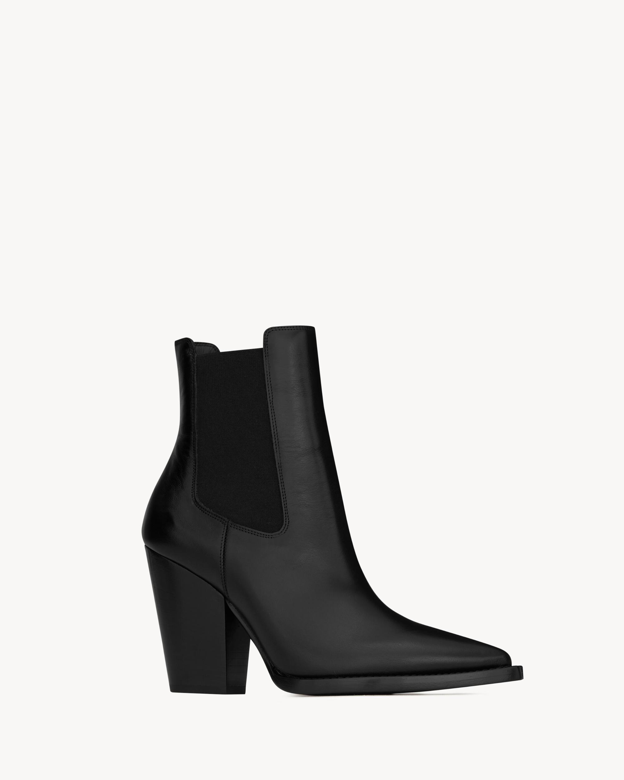 THEO CHELSEA BOOTIES IN SMOOTH LEATHER Product Image