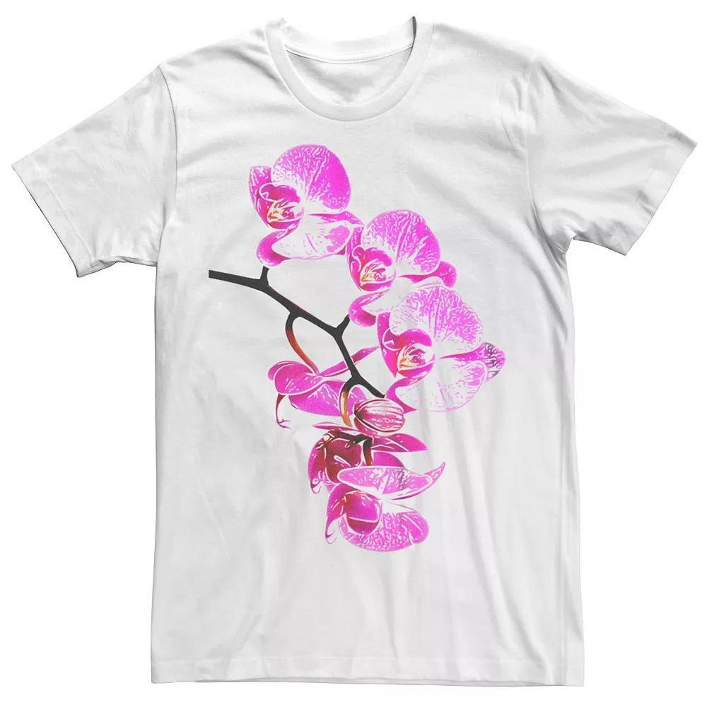 Men's Orchid Branch Graphic Tee, Size: Small, White Product Image