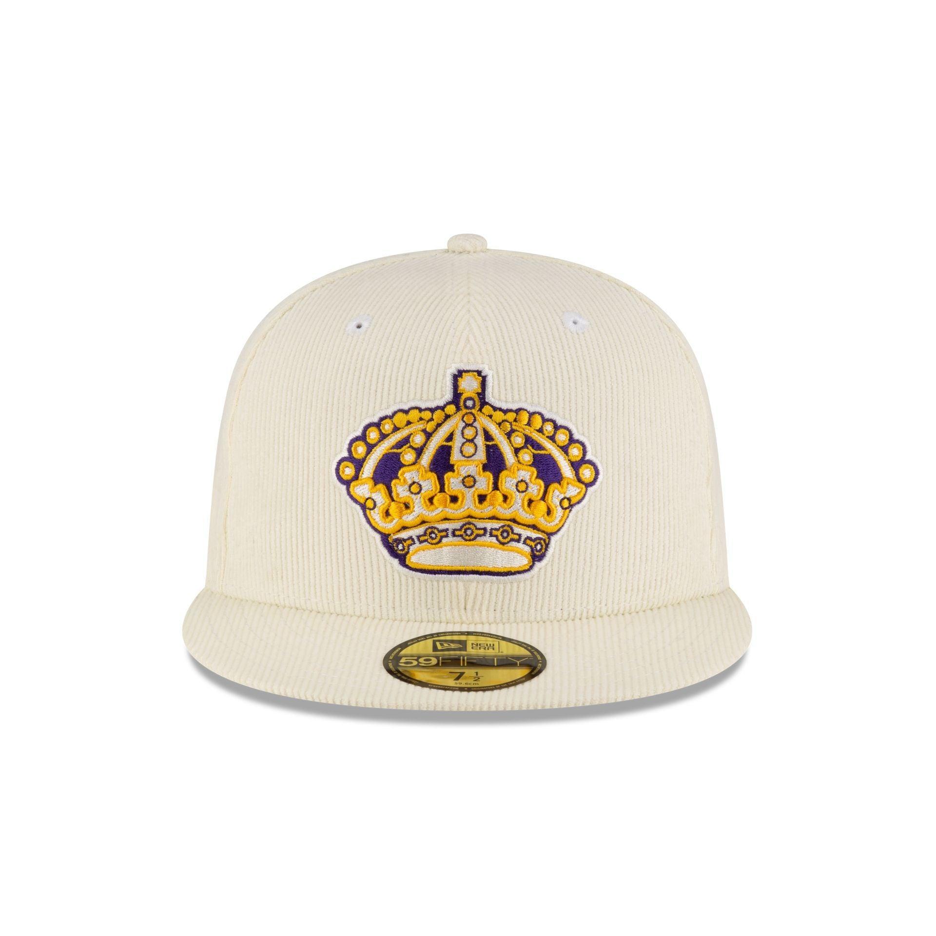 Just Caps Corduroy Los Angeles Kings Historic 59FIFTY Fitted Hat Male Product Image