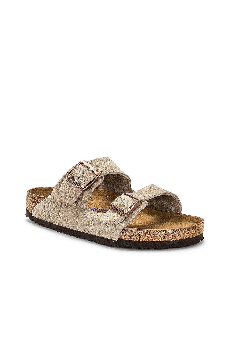 Mens Birkenstock Arizona Soft Footbed Slide Sandal Product Image