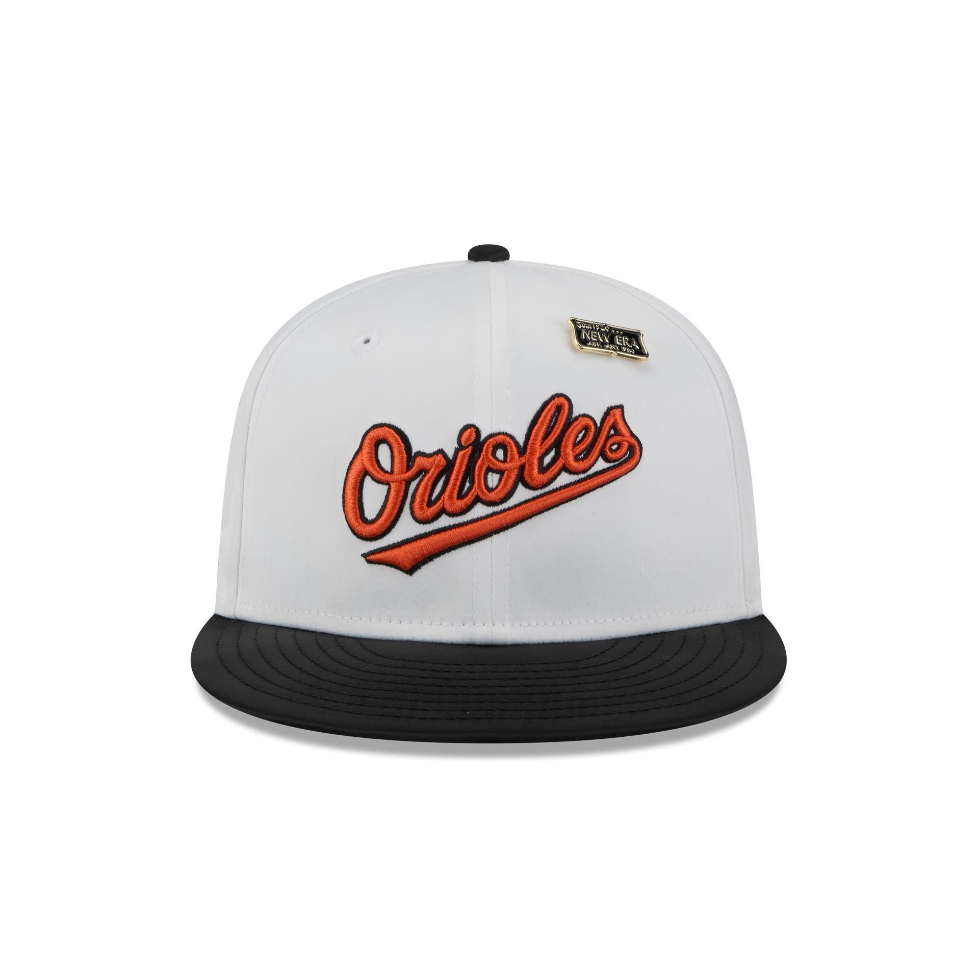 Baltimore Orioles Spring Satin 59FIFTY Fitted Hat Male Product Image