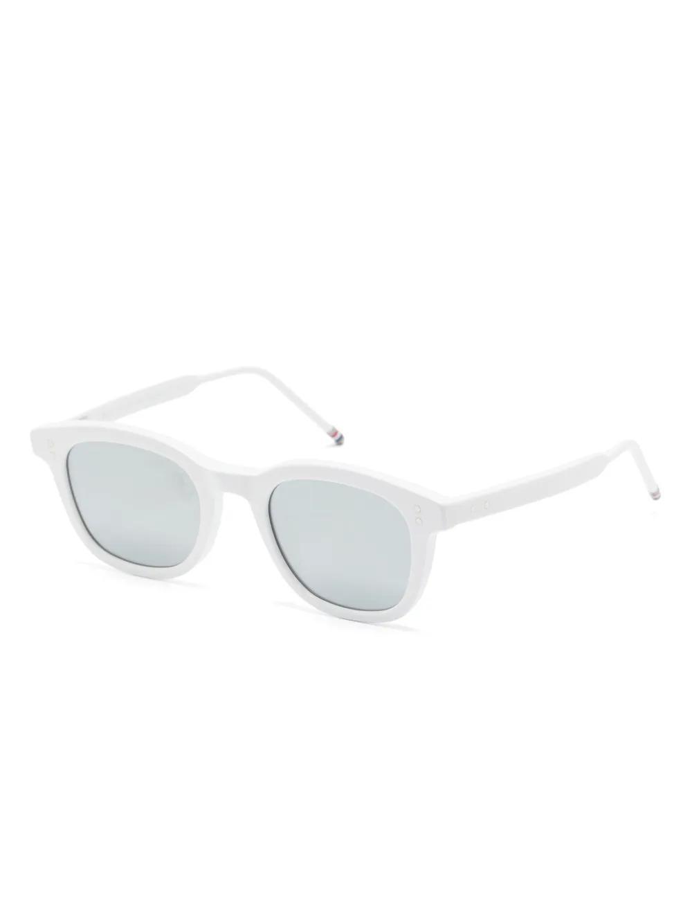 THOM BROWNE 921a Sunglasses In White Product Image