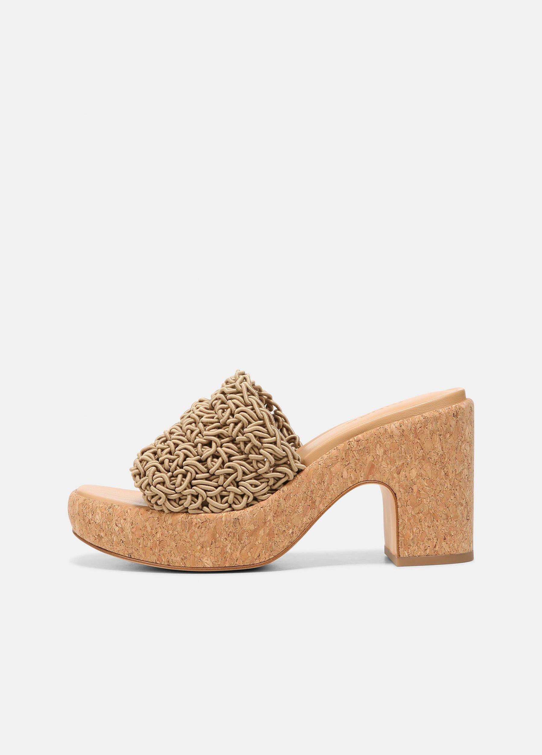 Nicki Crochet Platform Sandal Product Image