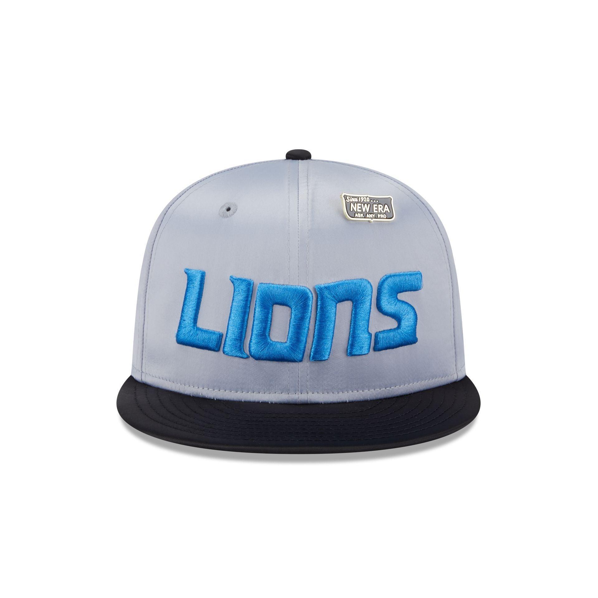 Detroit Lions Spring Satin 59FIFTY Fitted Hat Male Product Image