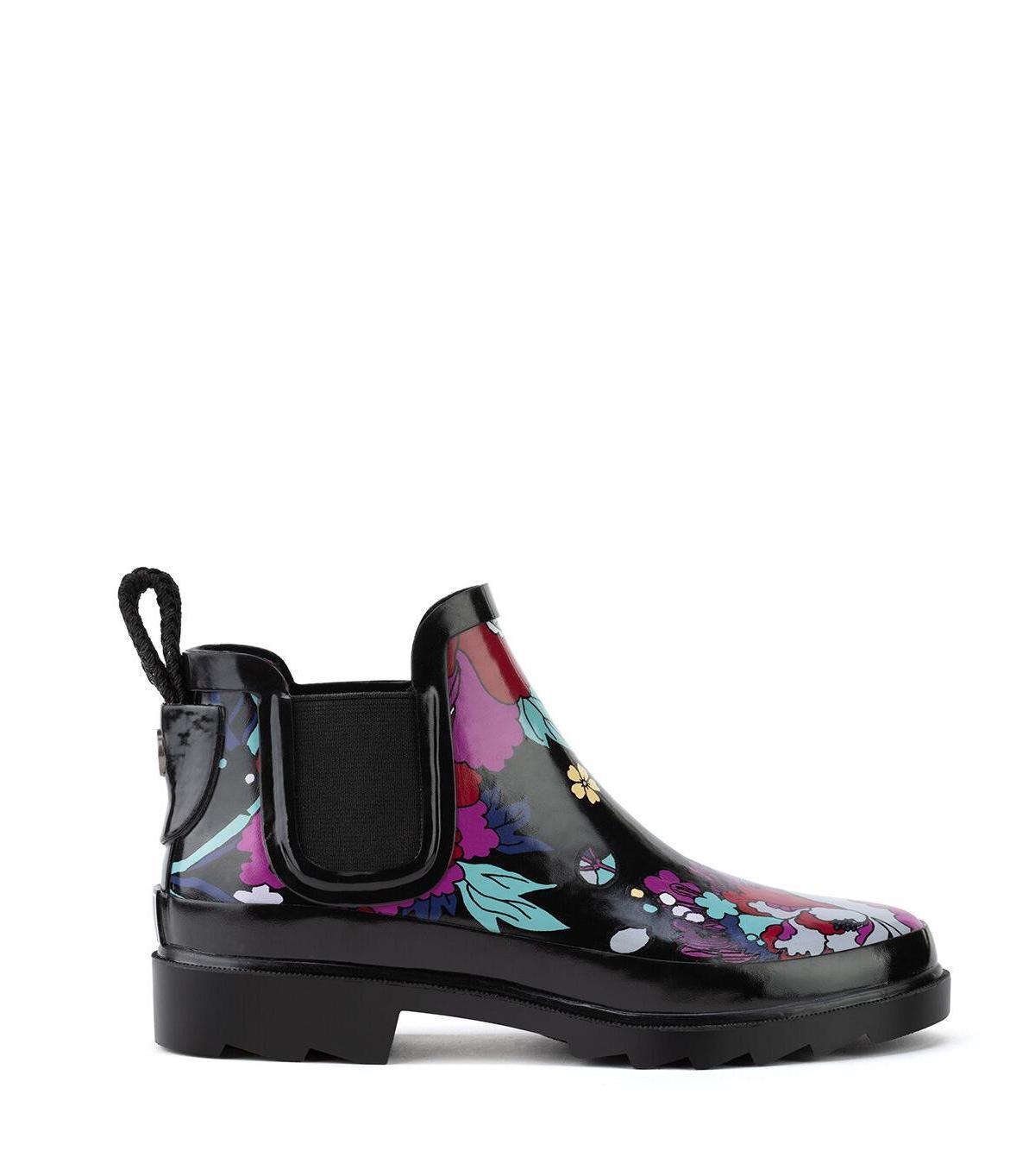 Sakroots Rhyme Printed Waterproof Chelsea Rain Booties Product Image