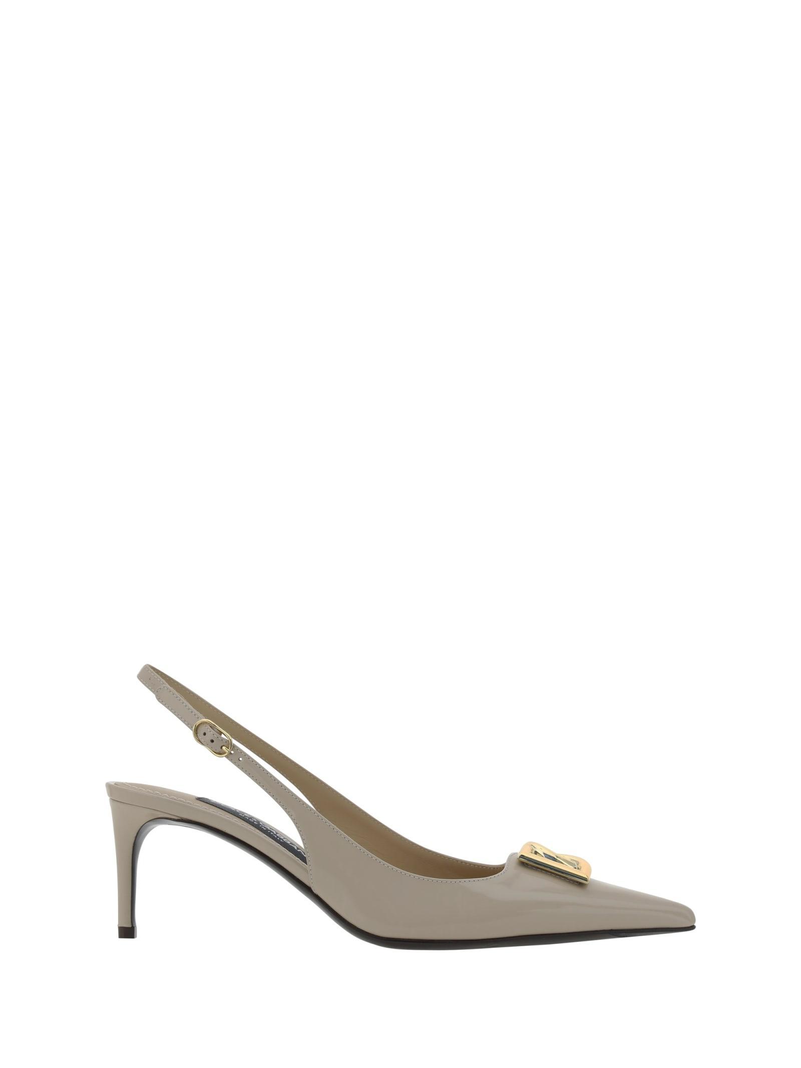 Slingback Pumps In Cappuccino 2 Product Image