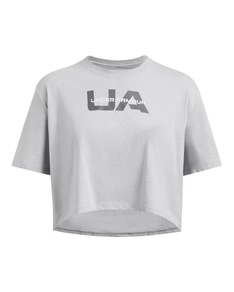 UA Boxy Crop Branded Product Image
