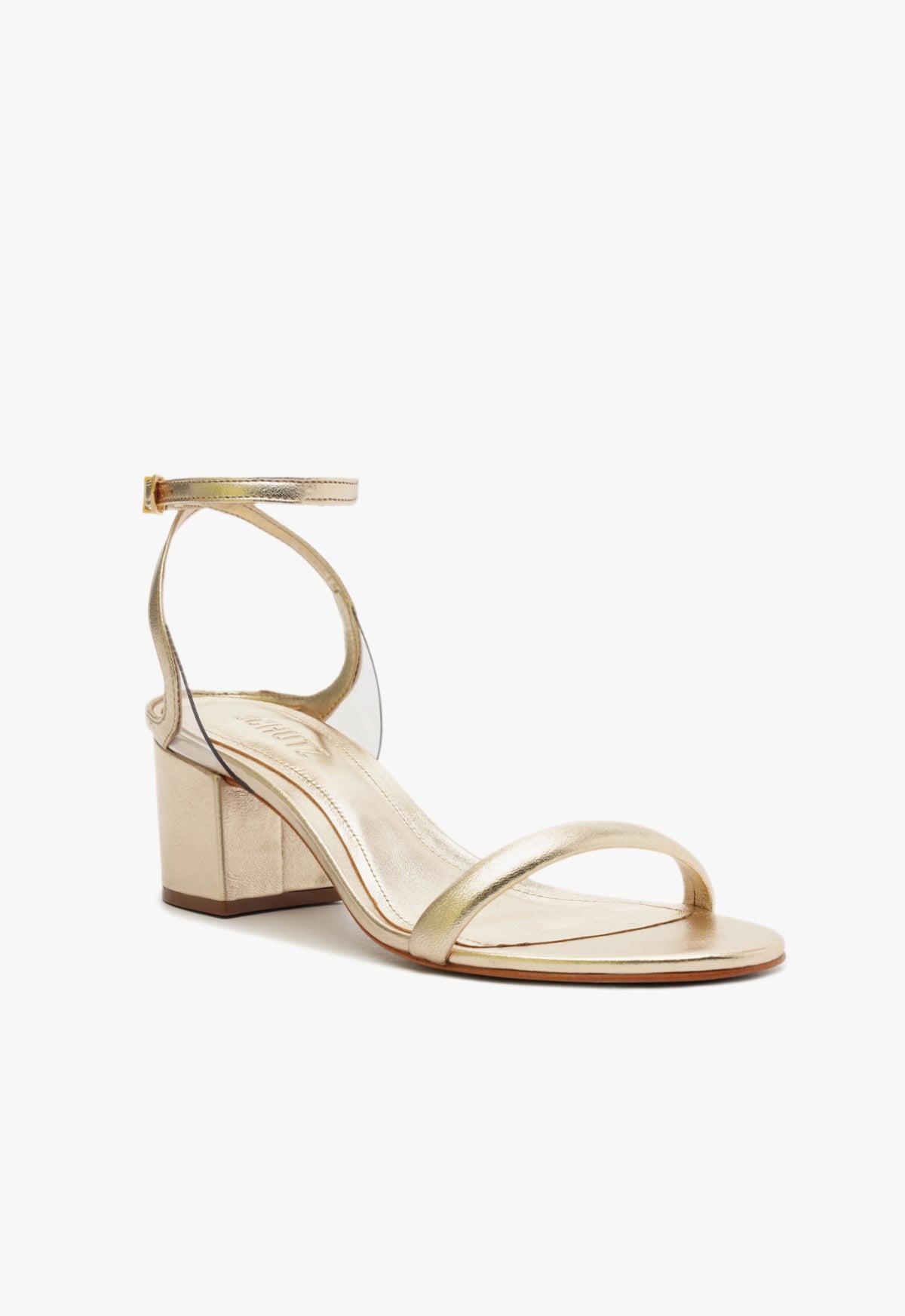 Skye Metallic Nappa & Vinyl Sandal Product Image