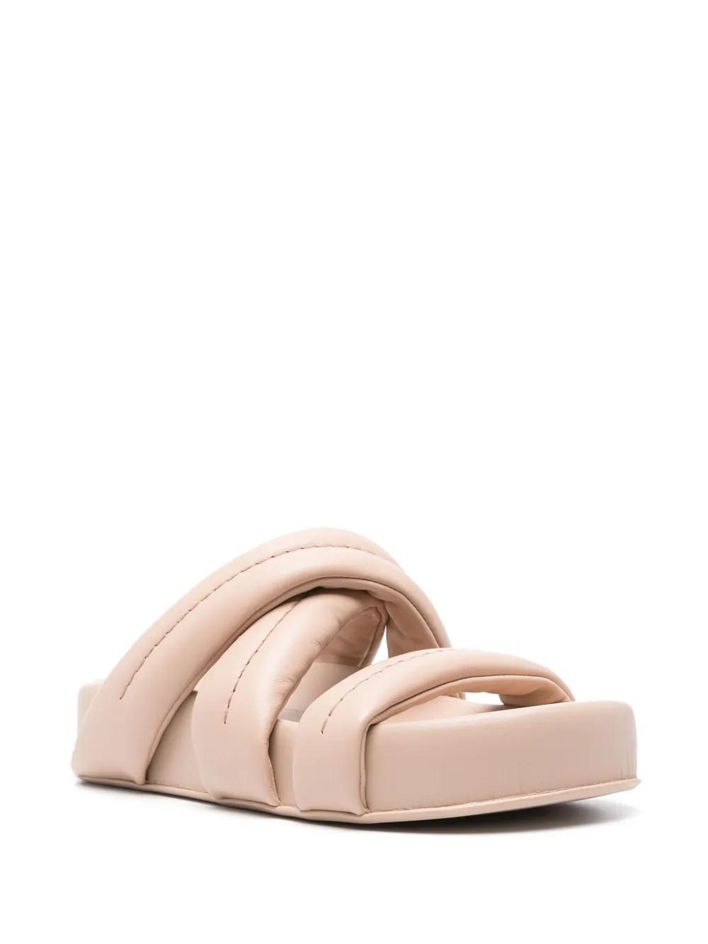 AGL ATTILIO GIUSTI LEOMBRUNI Jane Padded Sandals In Pink Product Image