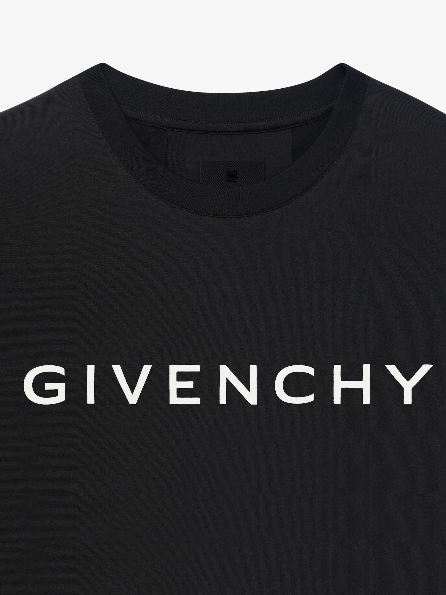 GIVENCHY Archetype cropped t-shirt in cotton Product Image