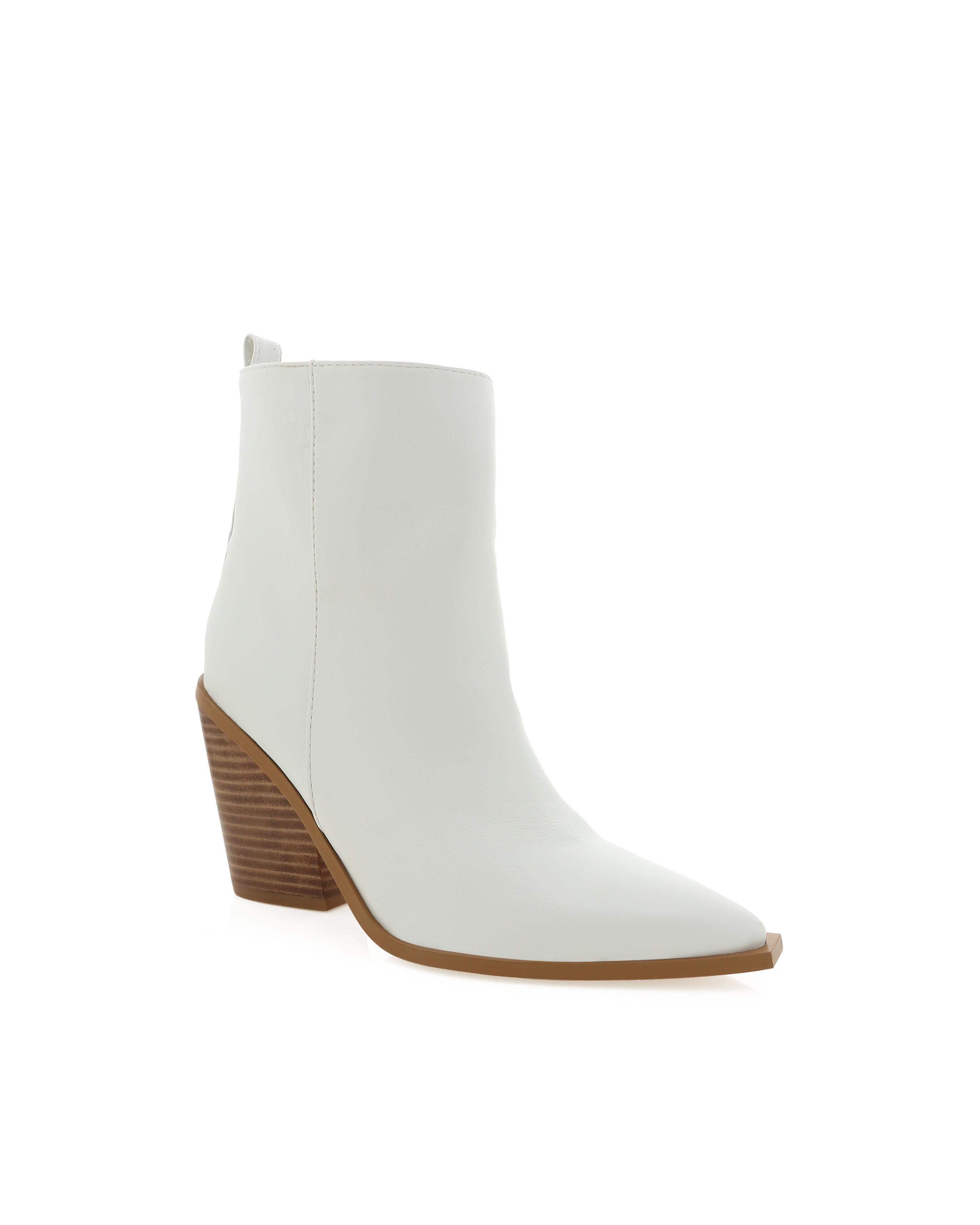 White Susie Boot Product Image