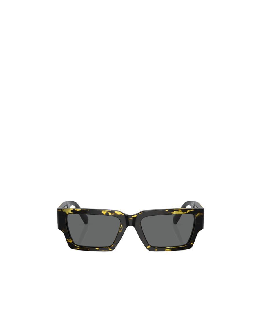 VERSACE Eyewear Rectangle Frame Sunglasses In Multi Product Image