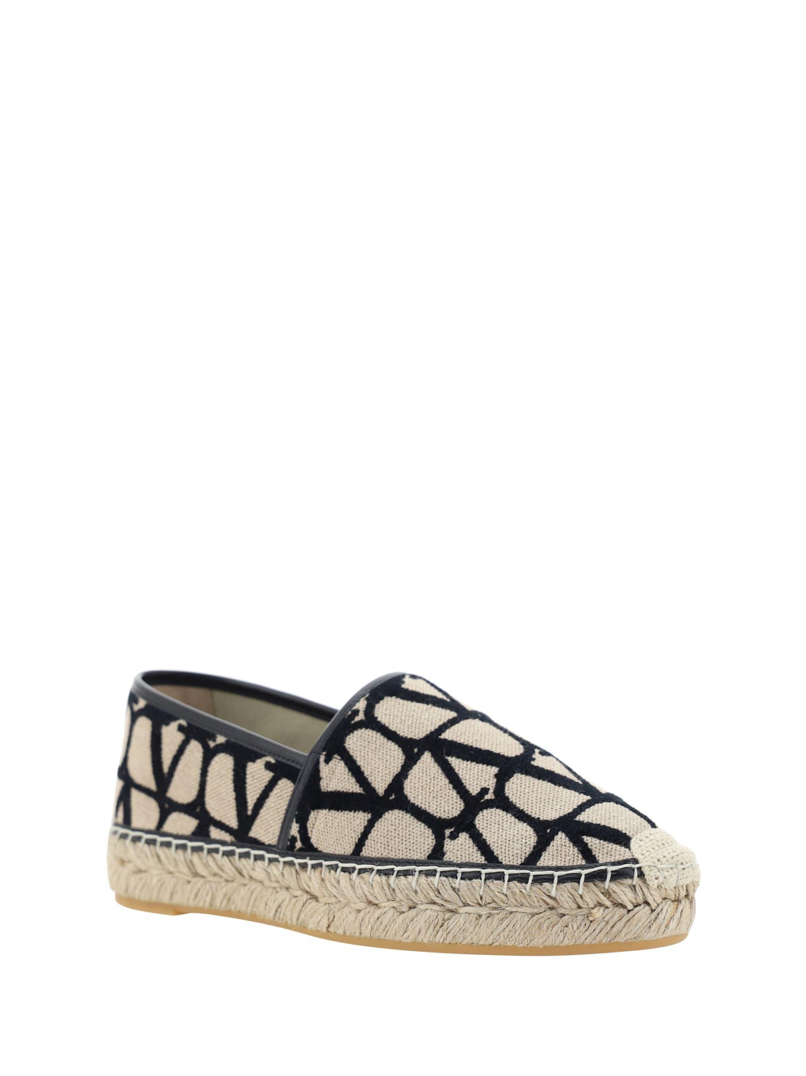 Womens Beige Comb Toile Iconographe Woven Low-top Espadrilles In Multicolor Product Image