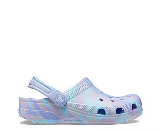 Crocs Girls Little-Big Kid Classic Marble Clog Product Image