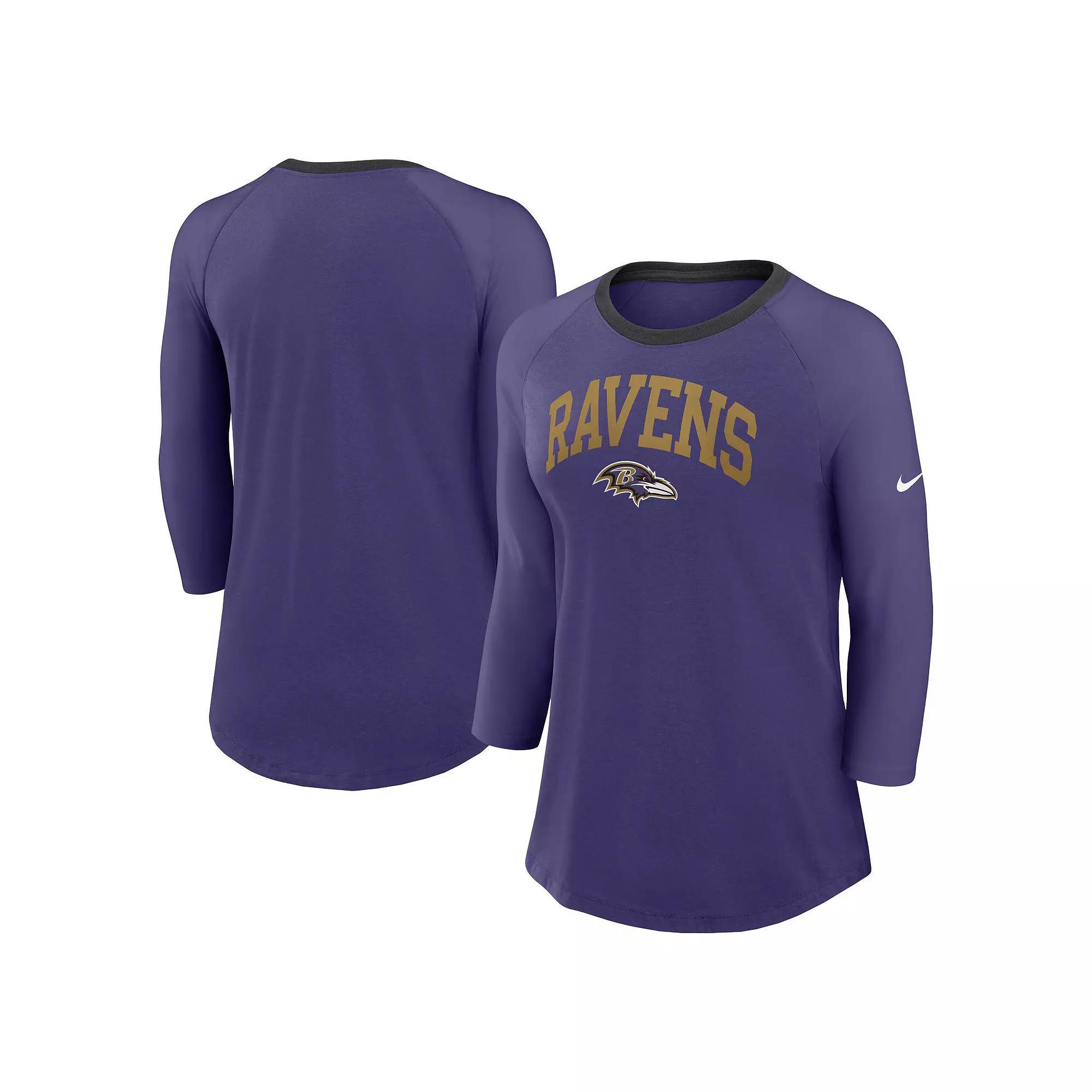 Buffalo Bills Nike Womens NFL 3/4-Sleeve T-Shirt | 01UE01PZ81-PVL Product Image