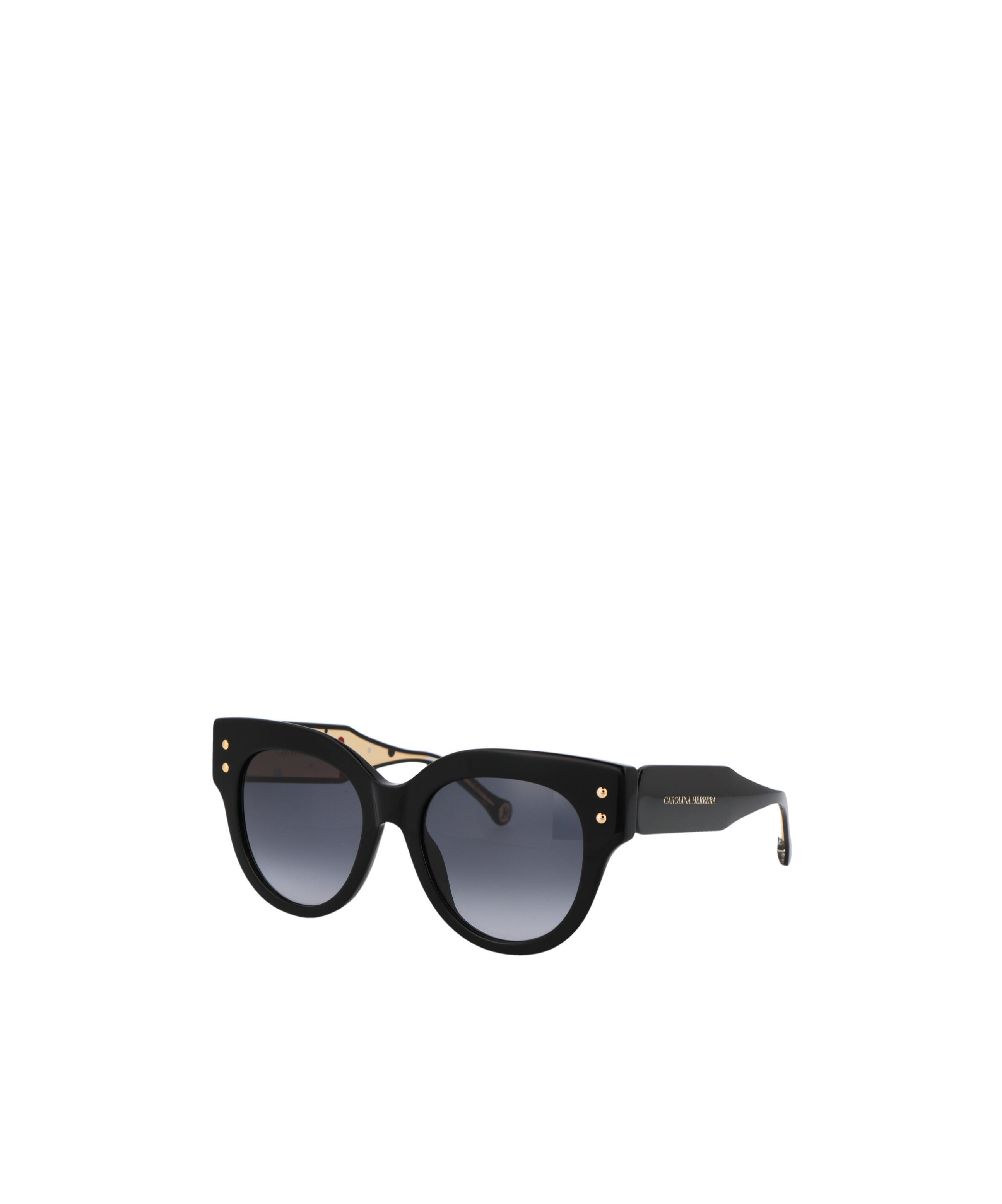 CAROLINA HERRERA Round-frame Sunglasses In Black Product Image