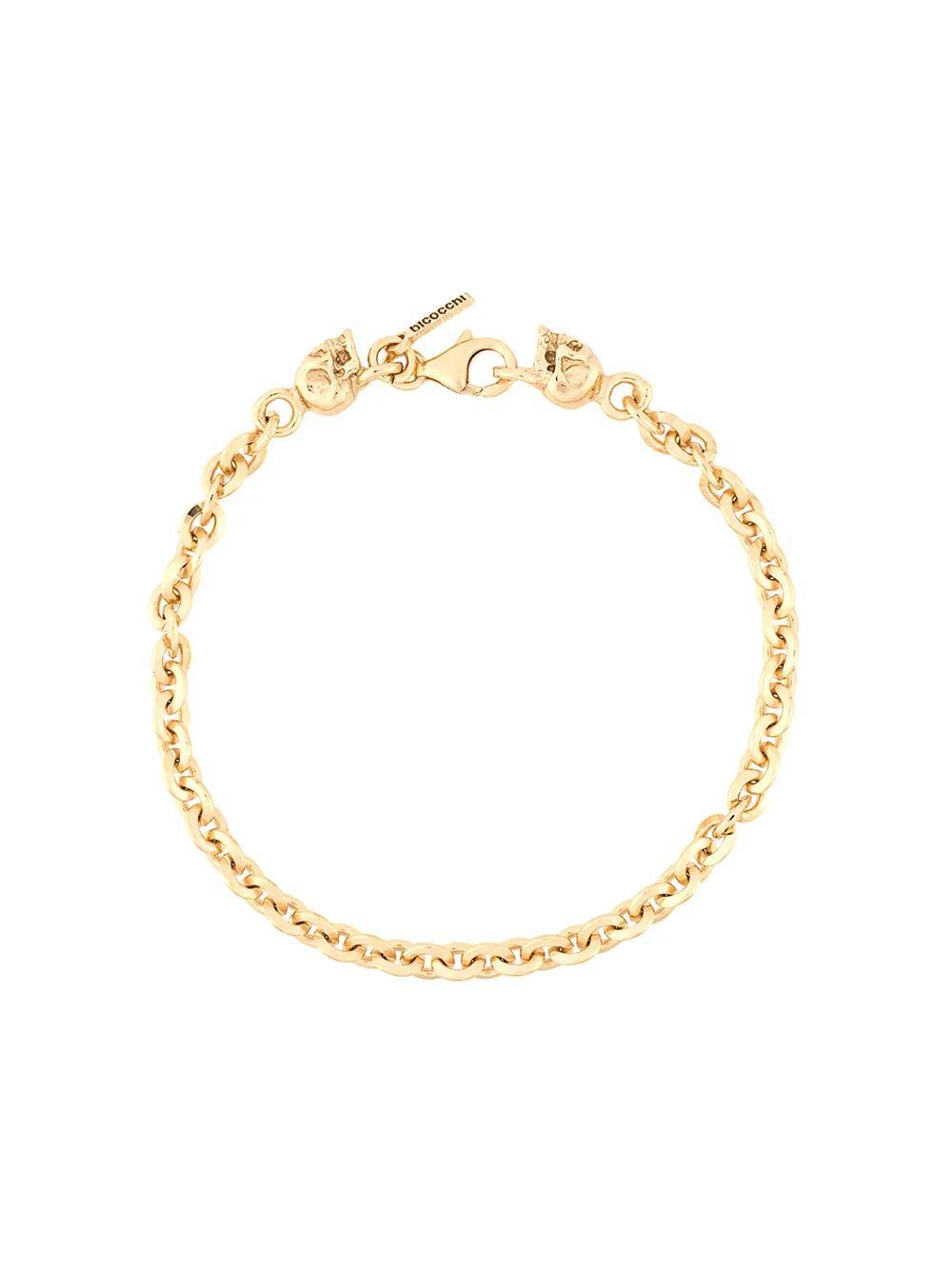 EMANUELE BICOCCHI Skull Bracelet In Gold Product Image