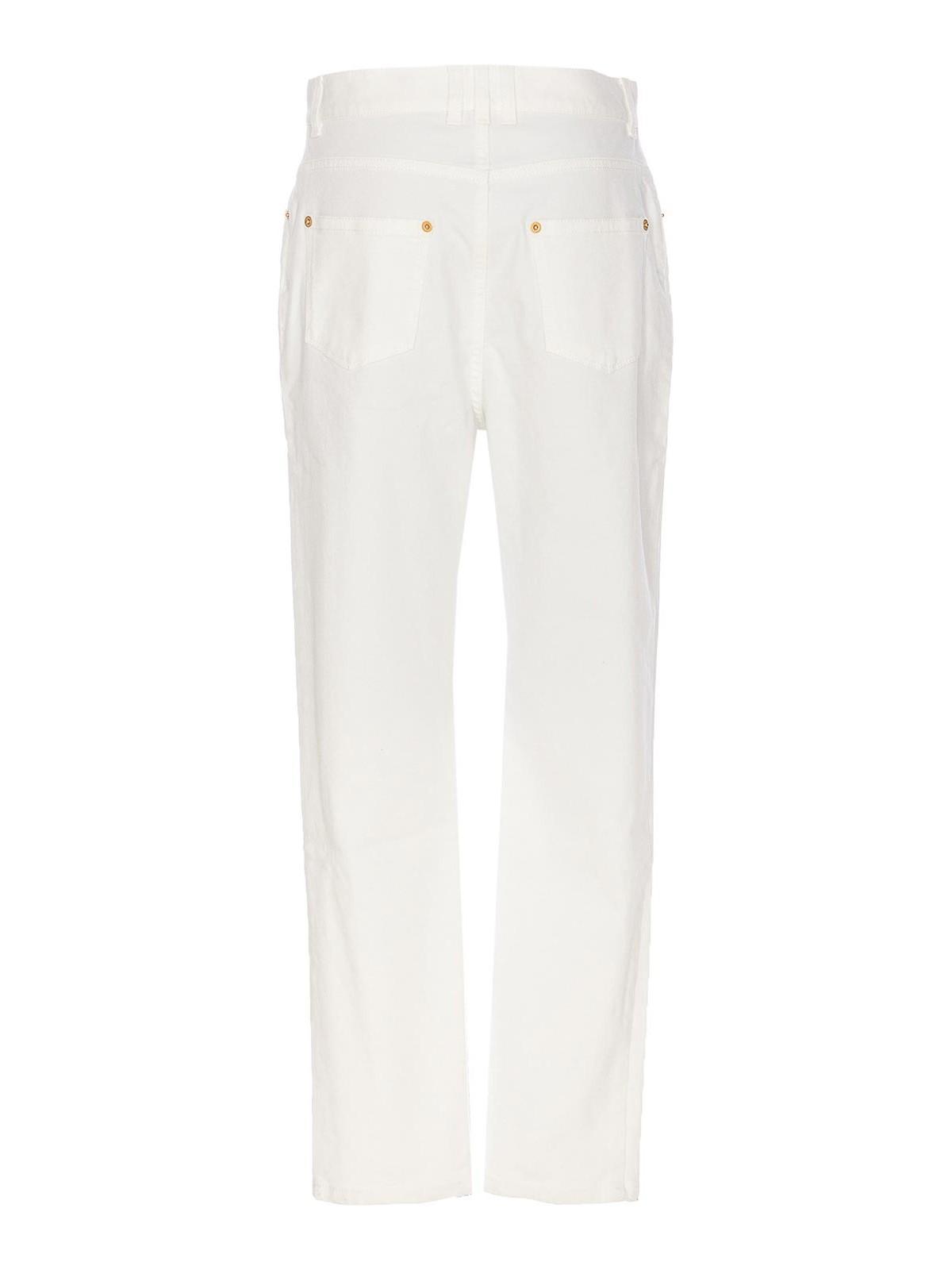 BALMAIN Classic Jeans In White Product Image