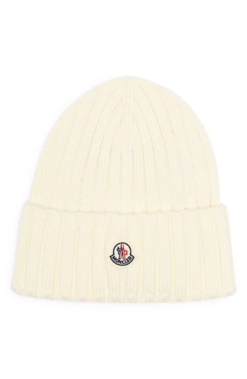 Ribbed Wool Beanie w/ Logo Product Image