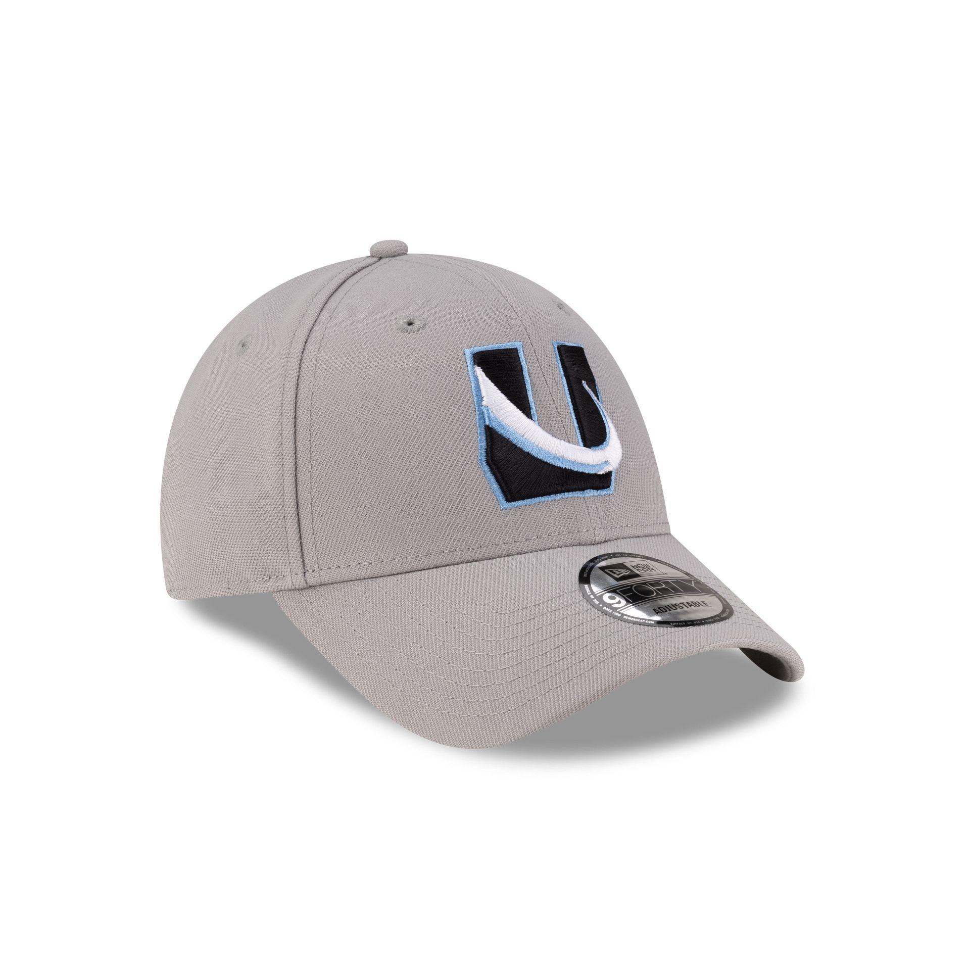 Utah Mammoth Gray 9FORTY Snapback Hat Male Product Image