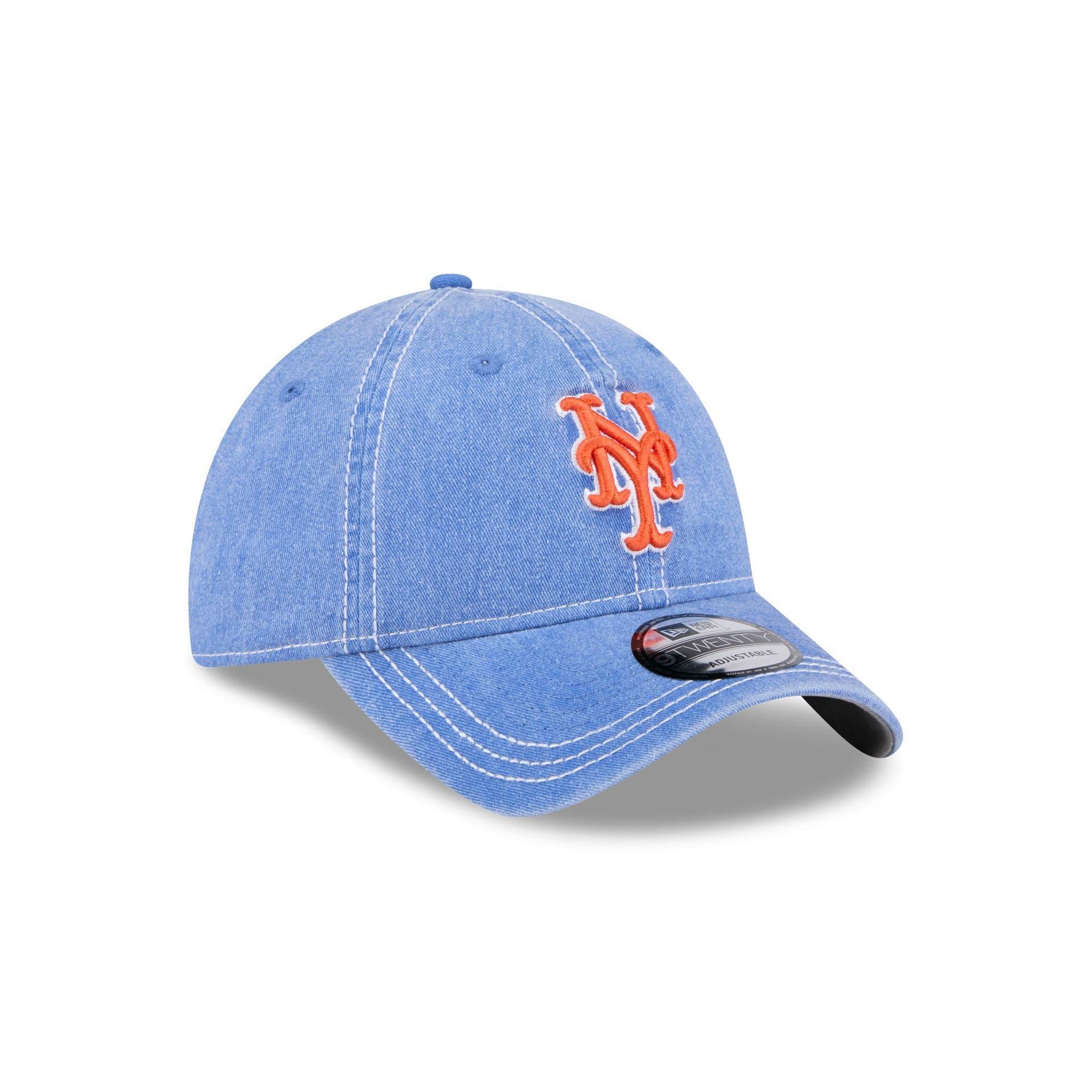 New York Mets Washed Contrast 9TWENTY Adjustable Hat Male Product Image