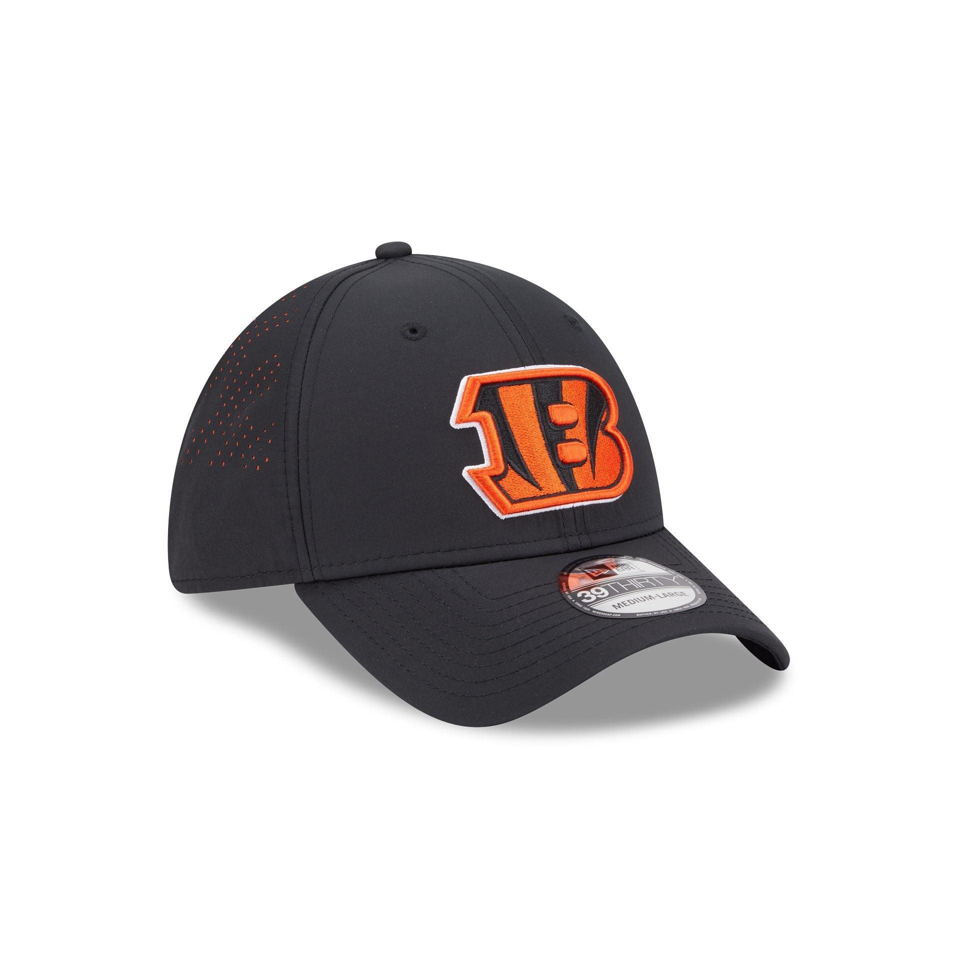 Cincinnati Bengals Night 39THIRTY Stretch Fit Hat Male Product Image