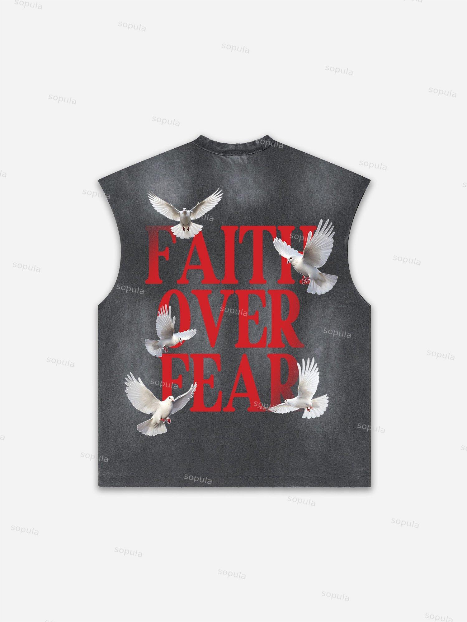 Basketball Dreams Boys Print Distressed Tank Top Product Image