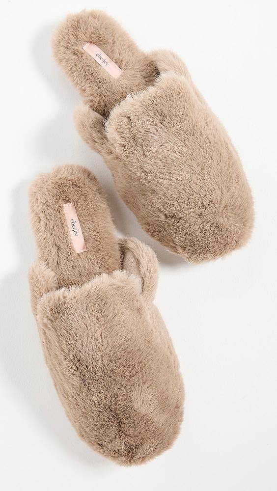 Eberjey Plush Mule Slippers | Shopbop Product Image