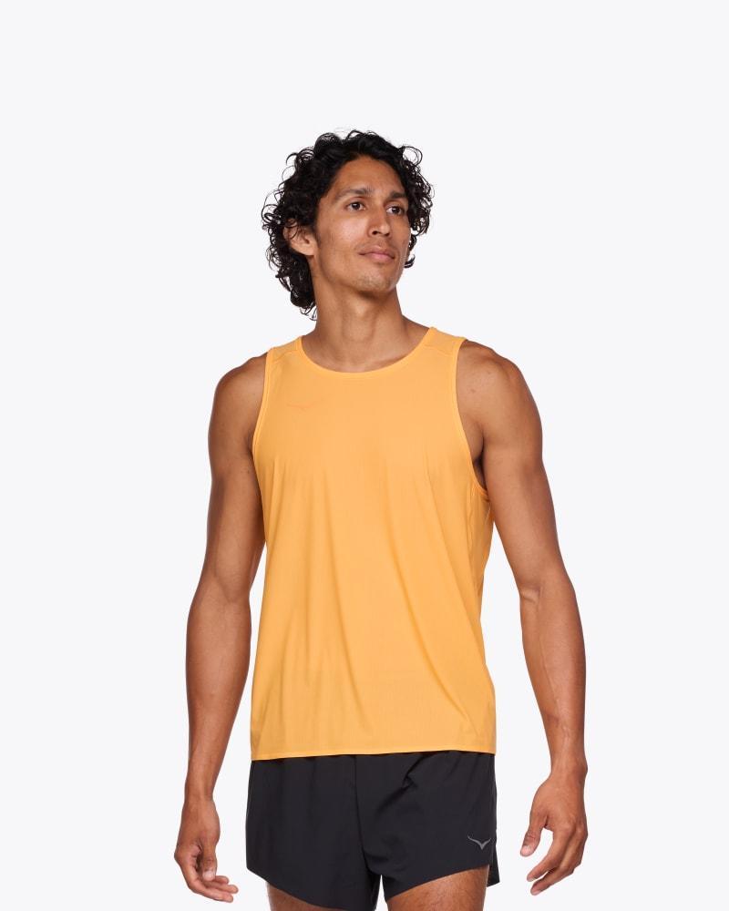 HOKA Mens Airolite Run Tank Top Product Image