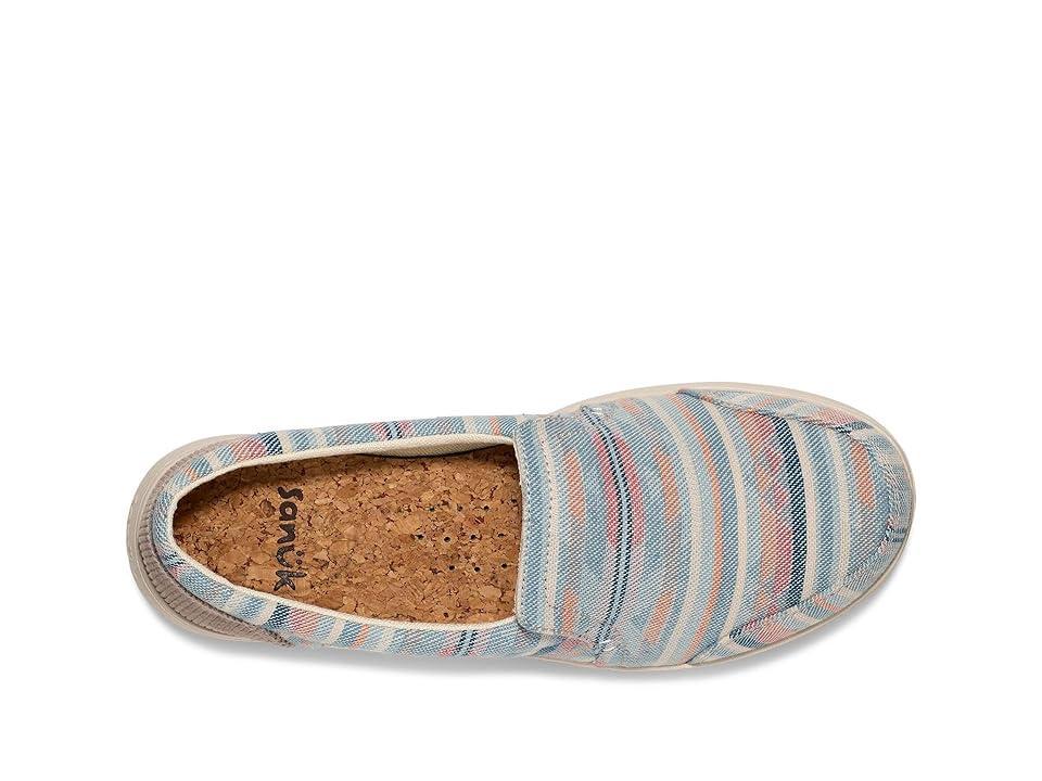 Sanuk Hangout Lite Blanket Multi) Women's Shoes Product Image