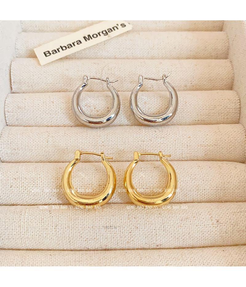 Alloy Hoop Earring Product Image