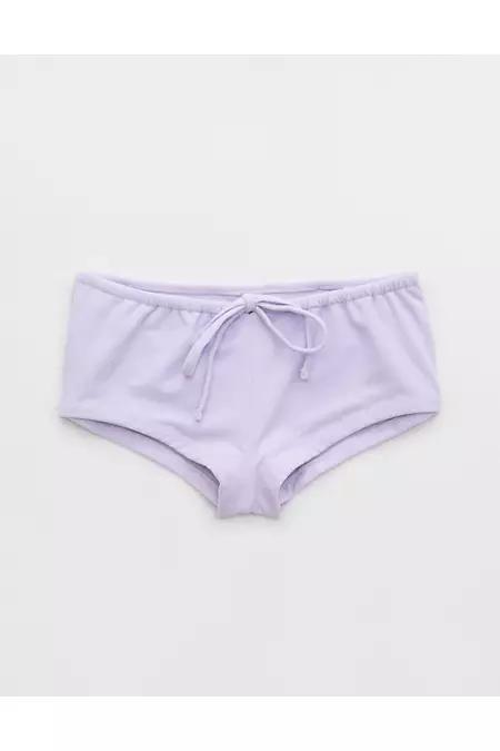 Aerie Terry Boyshort Bikini Bottom Women's Product Image