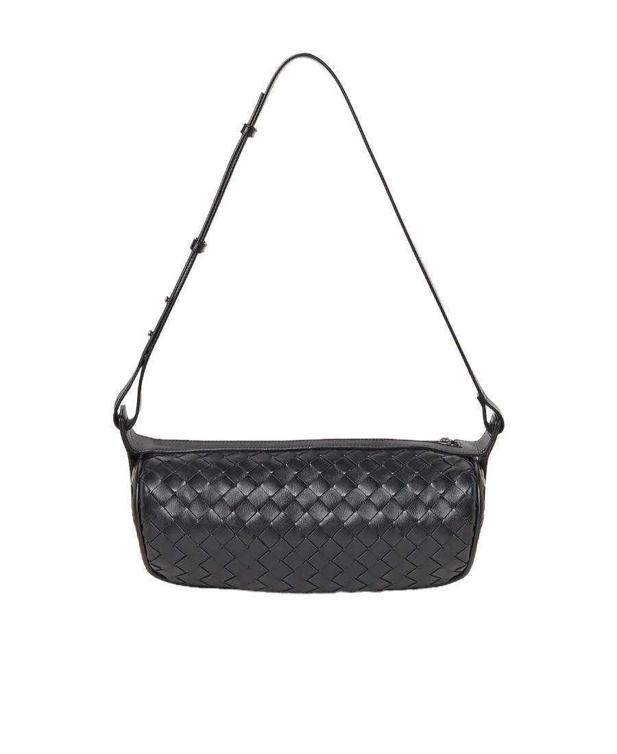 BOTTEGA VENETA Knitted Cross-body Bag In Black Product Image