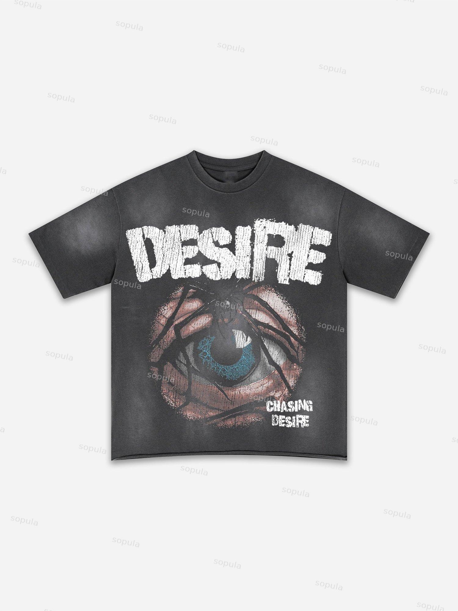 Fly By Choice X Spacestation Graphic Print Washed T-shirt Product Image