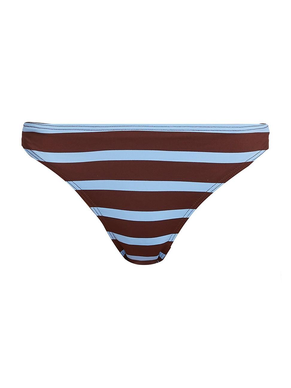 Womens Amber Stripe Bikini Bottoms Product Image